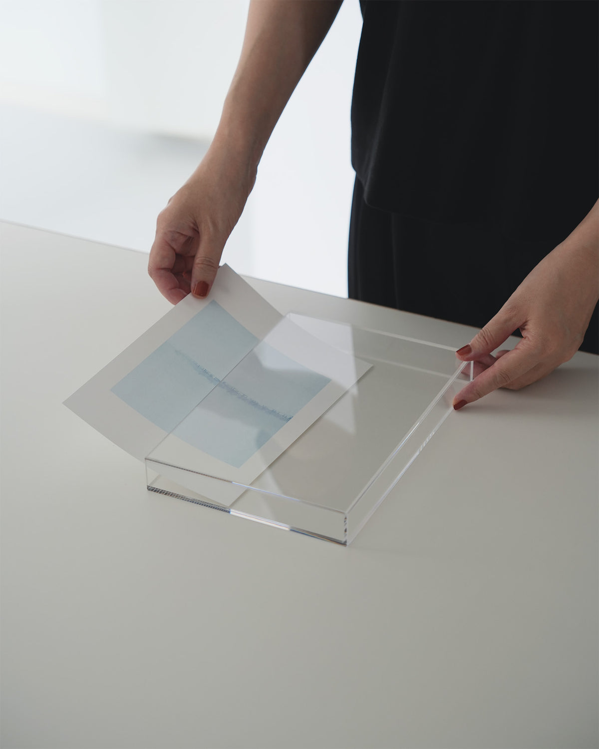 ZA tray Acrylic Box
