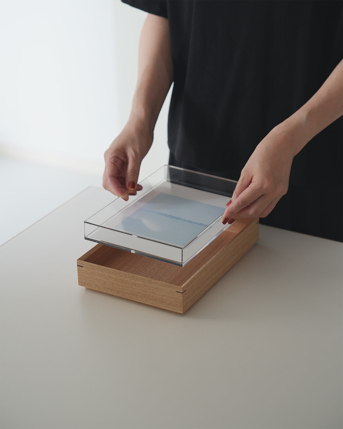 ZA tray Acrylic Box